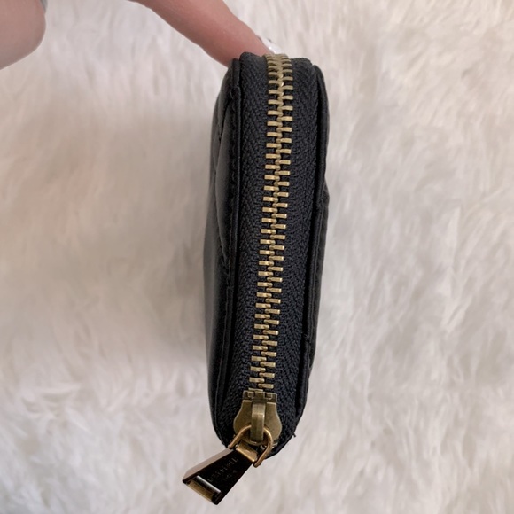 Kurt Geiger London Black Quilted Nylon Small Zip Around Wallet - Picture 9 of 9